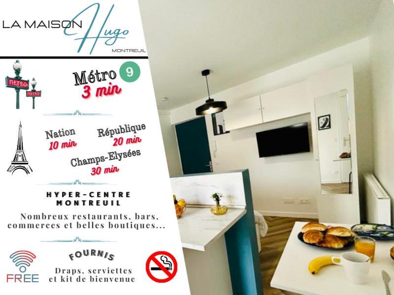 La Maison Hugo Монтрей Екстериор снимка